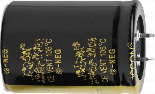 Capacitor Blindado 10000uf 50v Diam30mm Larg40mm 105°c 0