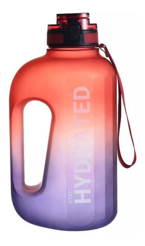 Botella Deportiva De Agua Motivacional Con Frases Grande 0