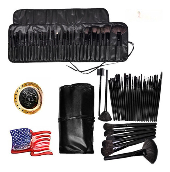 Cepillos De Maquillaje Pro 5 X 32pcs Set Delineador De Ojos 0 Cepillos De Maquillaje Pro 5 X 32pcs Set Delineador De Ojos 0