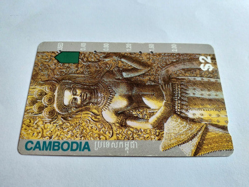 Ct85= Cartao Telefonico Cambodja 1995 = Desc,5,00 Ver Abaixo 0