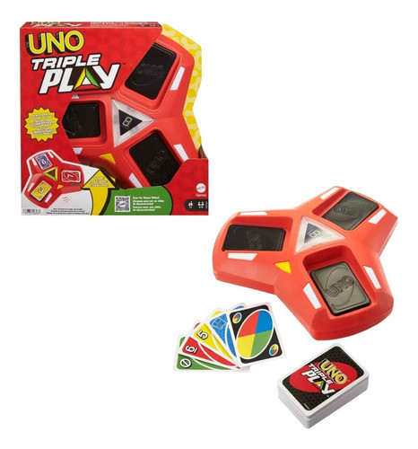 Cartas Uno Triple Play - Mattel - Adeleste 0