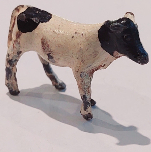 Juguete Animalito Plomo Granja Ternera Ternero 0