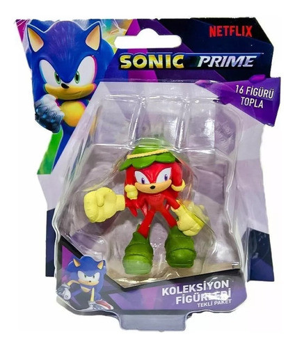 Sonic Prime Fig Coleccion 6 Cm Knuckles Sombrero Int Son2010 0