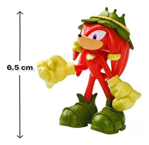 Sonic Prime Fig Coleccion 6 Cm Knuckles Sombrero Int Son2010 1