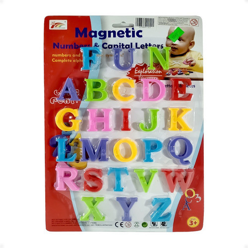 Letras Imantadas Abecedario Braille Magnético Niños - Otec 0