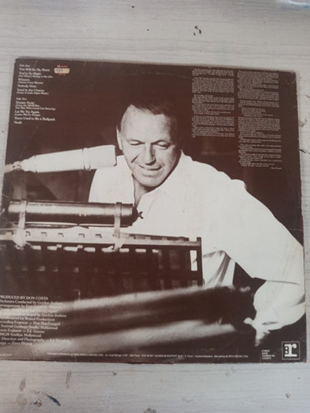 Lp Frank Sinatra Oil Blue Eyes Is Black 1