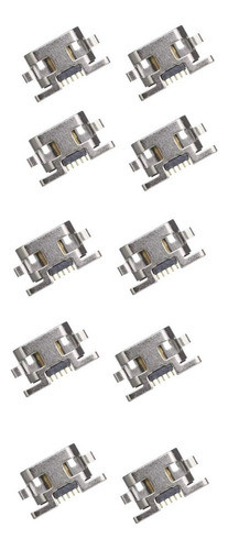 Kit 10 Conector De Carga Moto G2 Xt1068 Xt1069 0
