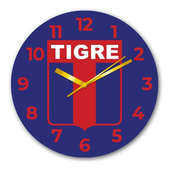 Reloj De Pared De Club Atlético Tigre 0 Reloj De Pared De Club Atlético Tigre 0