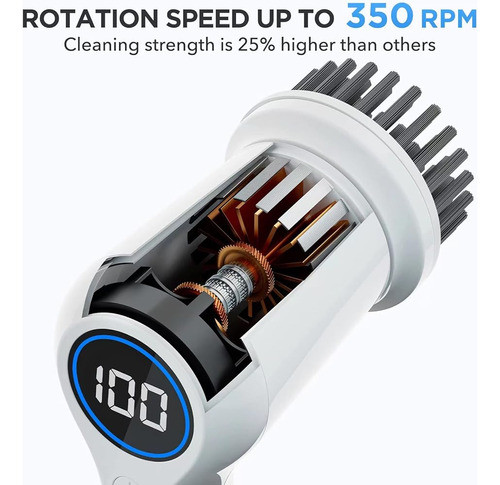 ~? Addplus Super Electric Spin Scrubber, Rechargeable Bathro 1