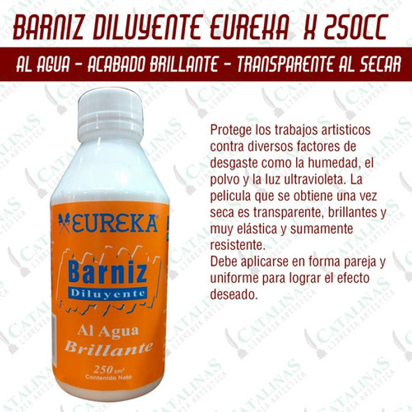 Eureka Barniz Y Diluyente Brillante X250 Microcentro 0