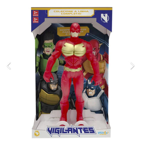 Muñeco Figura Articulada Grande Vigilante Rojo Ikmie007 0