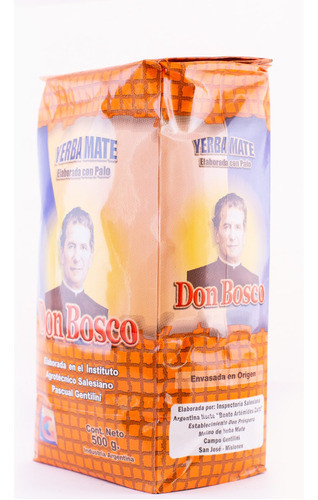 Yerba Mate Don Bosco Barbacua 500 Gr Pack X 8 1