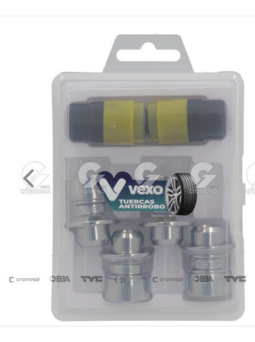 Tuercas Bulones Antirrobo Toyota Etios Corolla (giro Libre) 0
