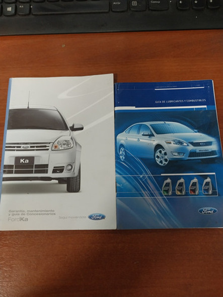 Manual Ford Ka Original Más Guía De Lubricantes 0