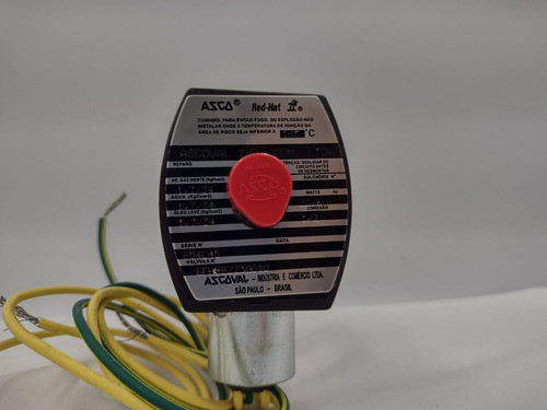 Válvula Solonoide Asco Efhb8223g010 1/2npt 2 Vias 1