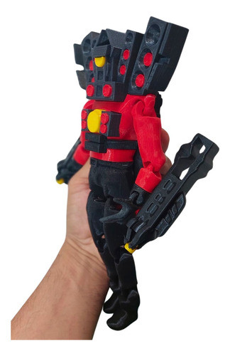 Mega Titan Speakerman Mejorado Skibidi Toilet Watanabe 3d 1