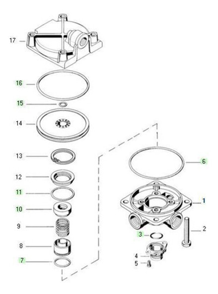 Valvula Rele Volvo Wabco 1