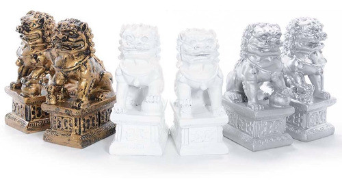 Imagen Decorativa León Oriental 17 Cm X 2 Unidades 1