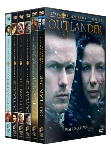 Outlander Serie Completa En Dvd Latino/ingles 0