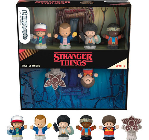 Fisher-price Little People Figuras Stranger Things De Luxo 0