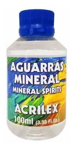 Aguarrás Mineral 100ml Acrilex 0