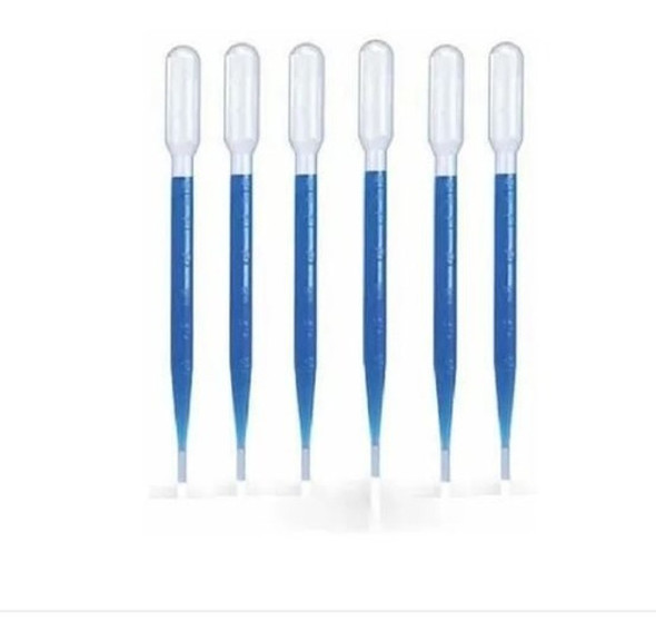Kit Pipeta Pasteur 3ml Aplicador Plastica Com 1.000 Unidades 1