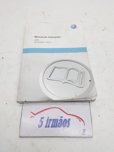 Catálogo Manual Proprietário Vw Jetta Tsi 2.0 2012 / 2013 1