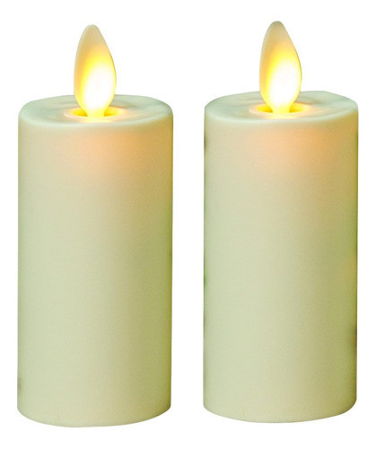 ~? Cwi Regalos 2/pkg, Luminara Votive Led Pillar Candle 2 (g 0