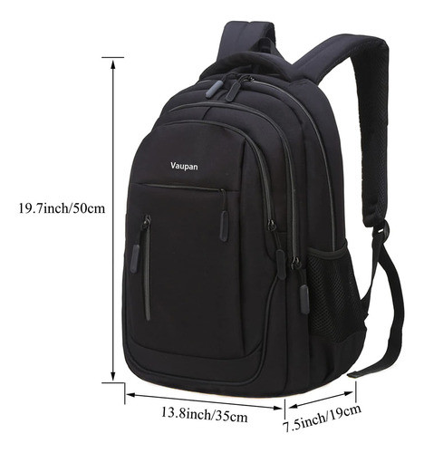 Vaupan Mochila Para Laptop De Viaje De Negocios, Resistente 1
