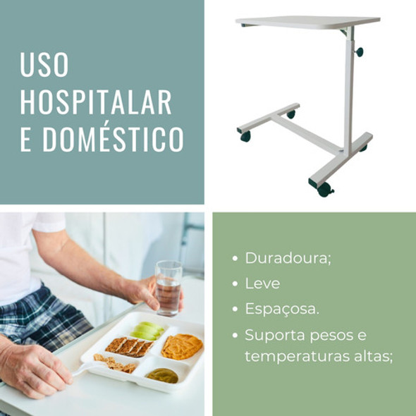 Mesa Auxiliar De Refeição No Leito Hospitalar/domestica 1