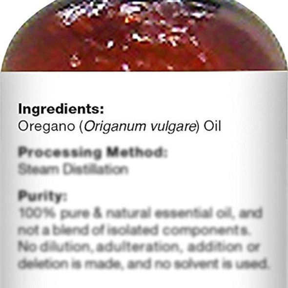 Aceite Esencial De Orégano Puro Majestic, Puro Y Natural Con 1