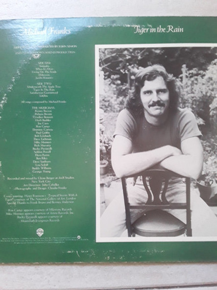 Michael Franks - Tiger In The Rain - Lp Vinilo / Kktus 1