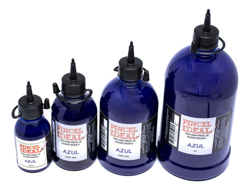 Tinta Para Pincel De Quadro Branco 500 Ml Azul 1