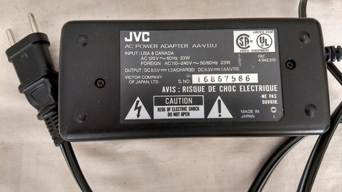 Cargador De Batería Jvc 0