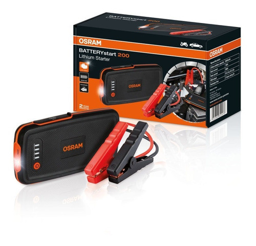 Arrancador Para Autos C/cargardor Para Celular 6000mah Osram 1