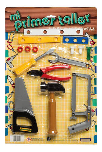 Mi Primer Taller Herramientas En Blister 0