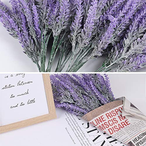 Plantas Artificiales Al Aire Libre, 8 Paquetes De Flores Art 1