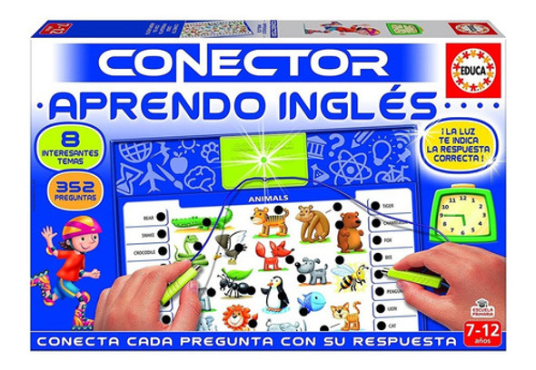 Juego Didáctico Aprender Ingles 352 Preguntas P/ Niños Febo 0