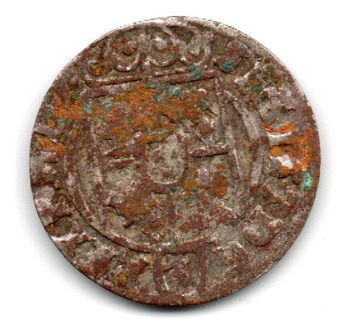 Polonia Moneda 3 Polker Año 1627 Km#41 Plata 0