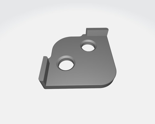 Plantilla Para Router Fresadora Tupi Esquina Radio 25mm 0