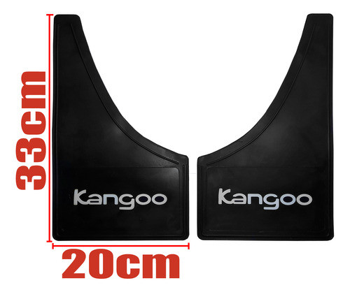 Kit 2 Barreros Renault Kangoo Goma 1