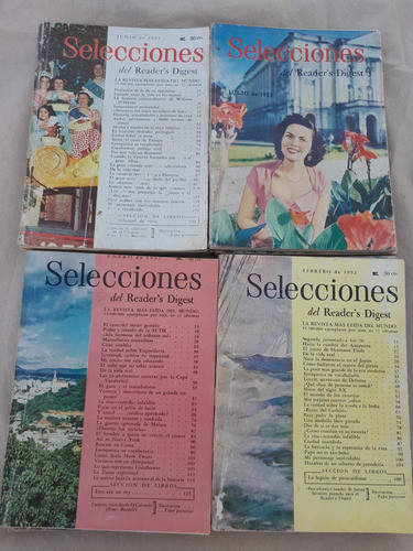 12 Selecciones Del Reader Digest...de Los Años 1952 Y 54 0