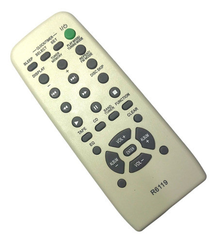 Control Remoto Audio Minicomponente Sony Aiwa Rm-sc3 3119 1