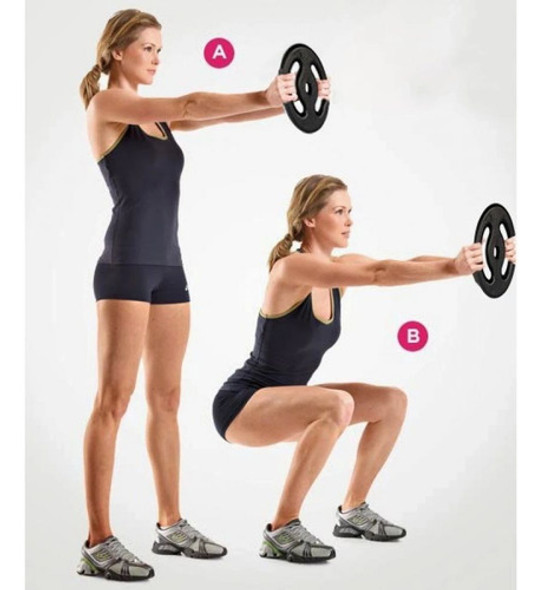 Anilha 2kg Em Ferro Fundido Pintada Preto 1 Anilha 2kg Em Ferro Fundido Pintada Preto 1