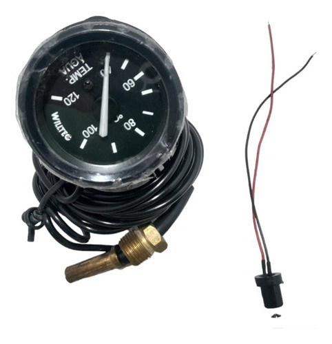 Relógio Mecânico Temperatura Motor Perkins 4,00mts Cabo 52mm 0