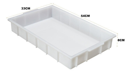 Kit 3 Caixas Plastica P/ Açougue Em Pead 13,5 L Camara Fria 1