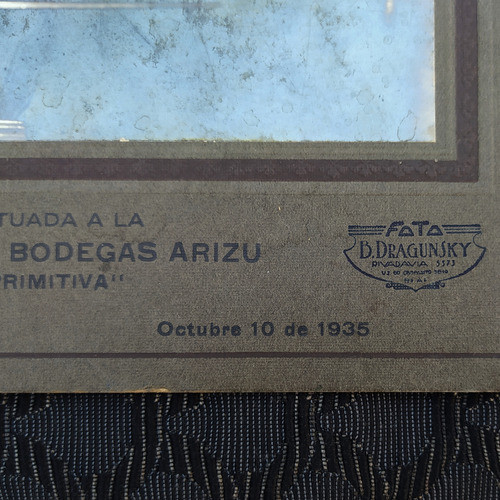 Foto Sociedad Anónima De Viñedos Y Bodegas Arizu 1935 1