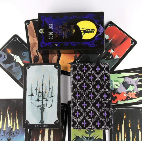 The Nightmare Tarot Tim Burton Reimpresión Stock Local 1