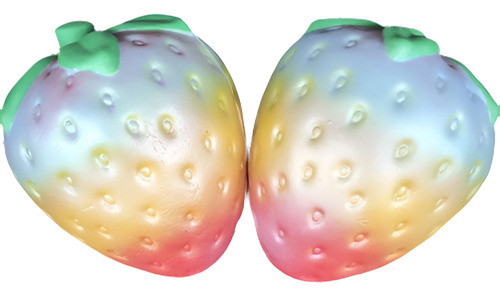 1 X Arco Iris Simulación Jumbo Super Blandita Fresa Aroma Le 0