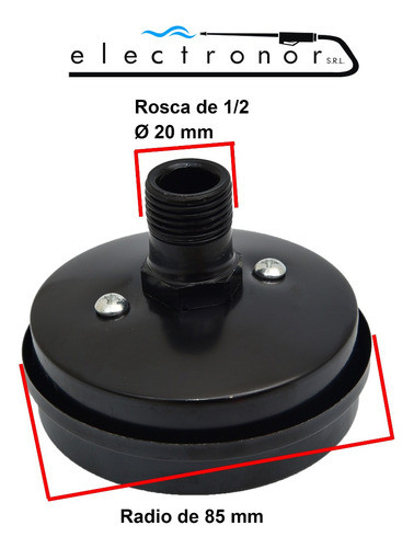Filtro Metálico Compresor Lusqtoff Lc 2025 2550 30100 40100 1